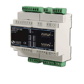 SS 10130 Distribuirani I/O uređaj u kutiji sa 6 DIN modula 8 digitalnih ulaza, 4 relejna izlaza preko RS-485